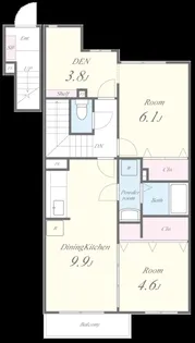 グランデール【2階】の間取り
