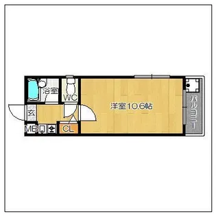 セ・レーブル平和【2階】の間取り