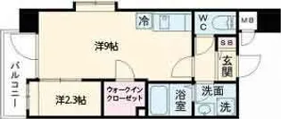 レブリアント千代【6階】の間取り