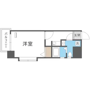 ユーエムライフ赤坂けやき通り【14階】の間取り