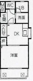 メゾン小林【3階】の間取り