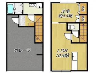 k-ideal鳥栖 【H号室】の間取り