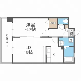 レジデンス20【2階】の間取り