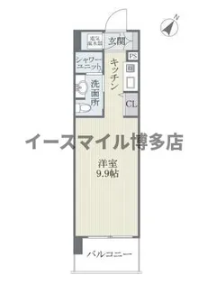 フェルト627【2階】の間取り