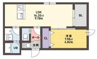 VIRIO合川【1階】の間取り
