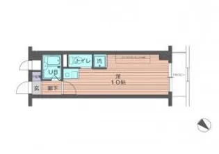 アバンダント84【9階】の間取り