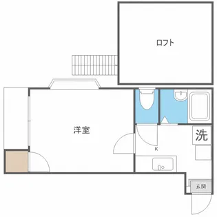 フレンドリー井尻【2階】の間取り