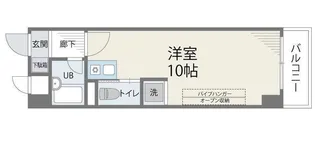 アバンダント84【9階】の間取り