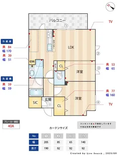クラス平尾 【4階】の間取り