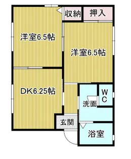グランドールYAMATO【1階】の間取り