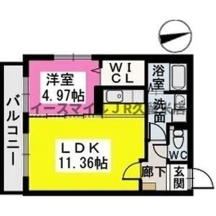 ヴィラ ジャスミン【2階】の間取り