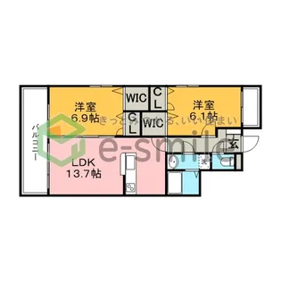 第33上野ビル【4階】の間取り