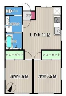 福岡県久留米市諏訪野町【一戸建】の間取り