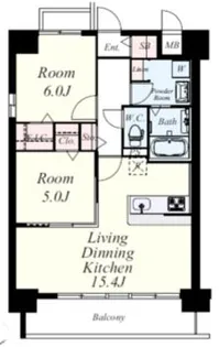ルシエル【8階】の間取り