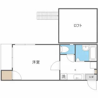 ウロジスト【205●号室】の間取り