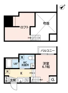 オーガナイズツリー【1階】の間取り