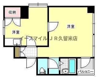 ユーズビル【4階】の間取り