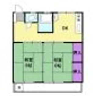 レイクヒルY's【401号号室】の間取り