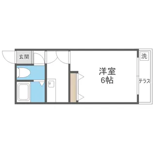 ホワイトシャトー高宮【3階】の間取り