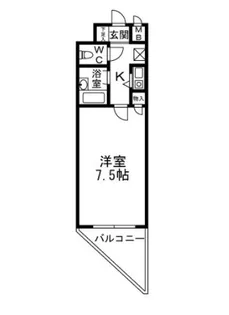アーバンクルーザー六ツ門【5階】の間取り