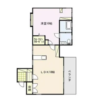 福岡県久留米市東合川町【マンション】の間取り