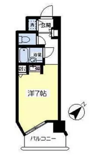 トーカン久留米駅東Ⅱキャステール【502号室】の間取り