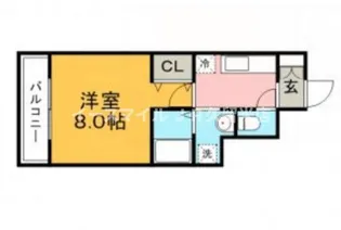 グリーンビラⅡ【103号室】の間取り