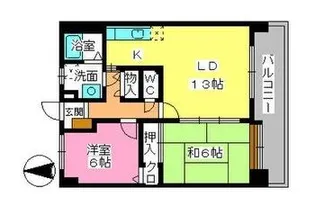 アルカンシェル25【7階】の間取り