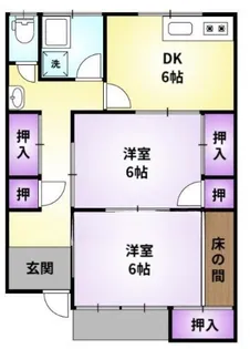 近藤アパート【101号室】の間取り