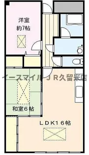 RENACE MITOU(ルネスミトウ)【401号室】の間取り