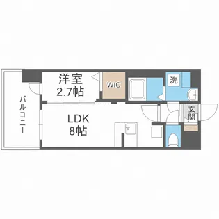 グランフォーレ千早プレミア【14階】の間取り