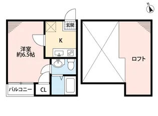 ウッドビレッジⅡ【2階】の間取り
