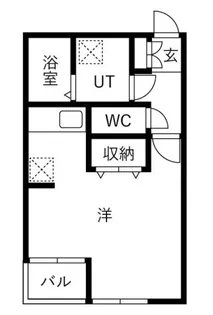 レアルノアール【2階】の間取り
