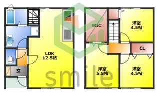 グランメゾンの間取り