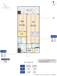 PRADO OHASHI【6階】の間取り
