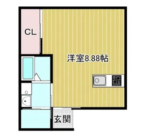 堀内ビル【301号室】の間取り