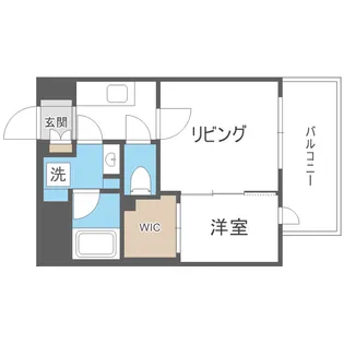ネストピア東比恵駅前Ⅳ【6階】の間取り