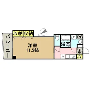 ロイヤル博多駅前【12階】の間取り