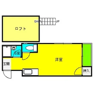 ロイヤルメゾン井尻【1階】の間取り