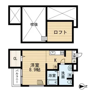 駿-shun-【2階】の間取り