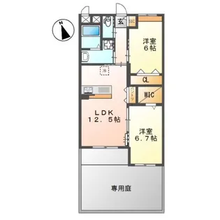 La maison du reve (ラ・メゾン・デュ・レーヴ)【1階】の間取り