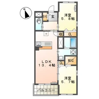 La maison du reve (ラ・メゾン・デュ・レーヴ)【4階】の間取り