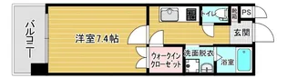リファレンス天神【8階】の間取り