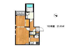 Calm dwell【1階】の間取り