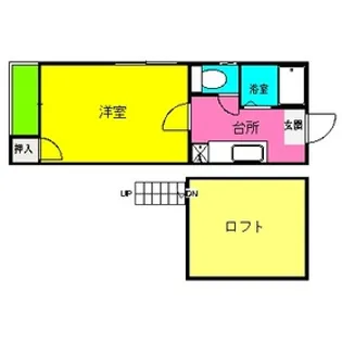 アリストコート井尻【1階】の間取り