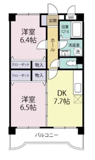 アポロ空港HILL 【8階】の間取り