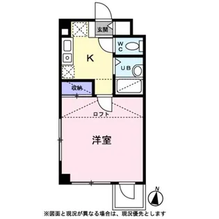 シンフォニー成城【0307号室】の間取り