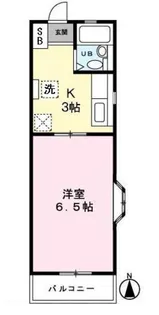 清蓉ハイム【0205号室】の間取り