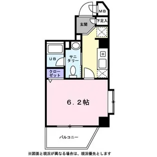 SAN SURI池田山【0301号室】の間取り
