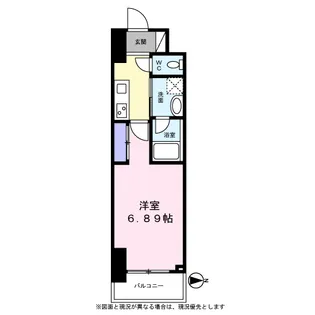 Oak City Kamata【0403号室】の間取り